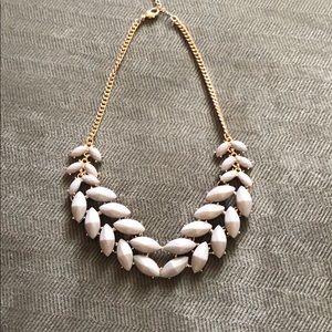 Grey and gold necklace